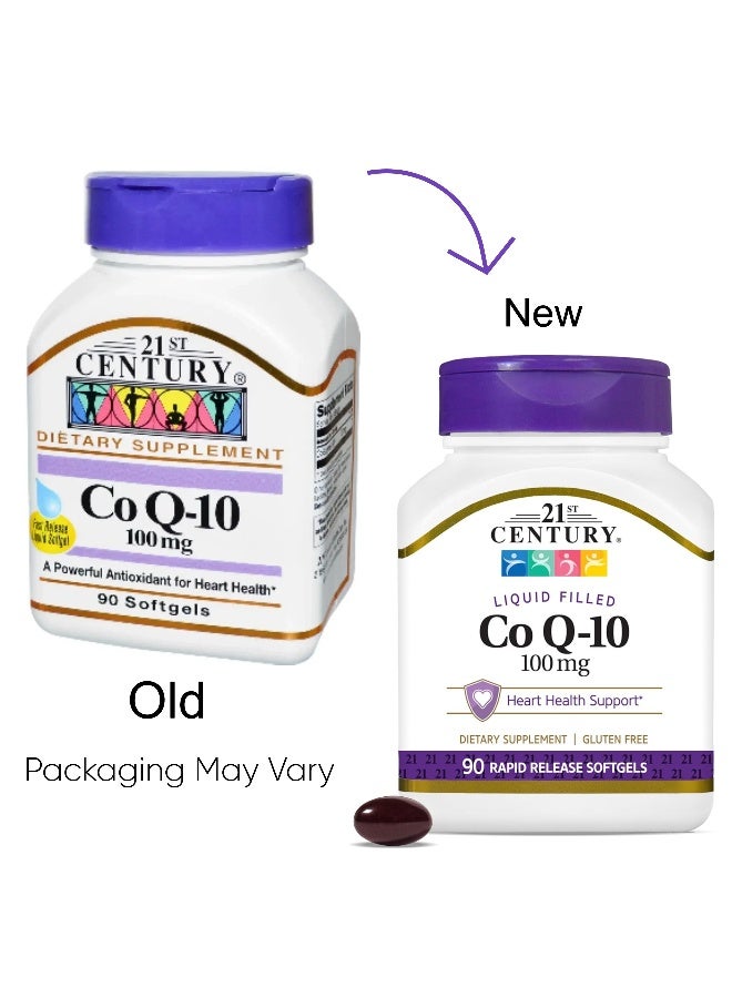 القرن الحادي والعشرون المكمل الغذائي ليكويد فيلد Co Q-10 - 90 كبسولة جيلاتينية - Image 1